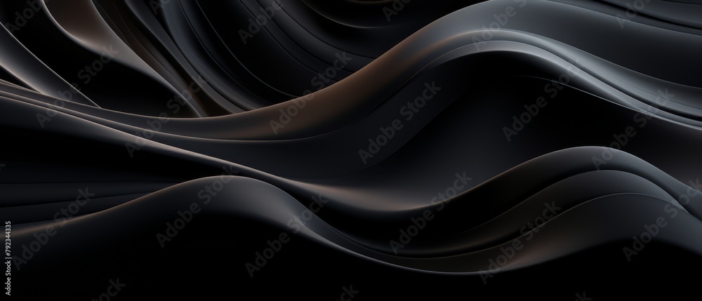 Subtle dark digital waves in a contemporary 3D minimalist design Subtle dark digital waves in a contemporary 3D minimalist design