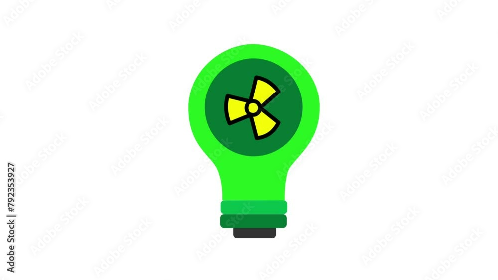 Animation Idea Icon Lightbulb Animation Idea Icon Lightbulb
