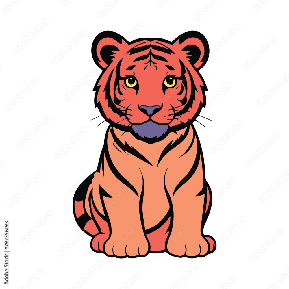 lion icon illustration