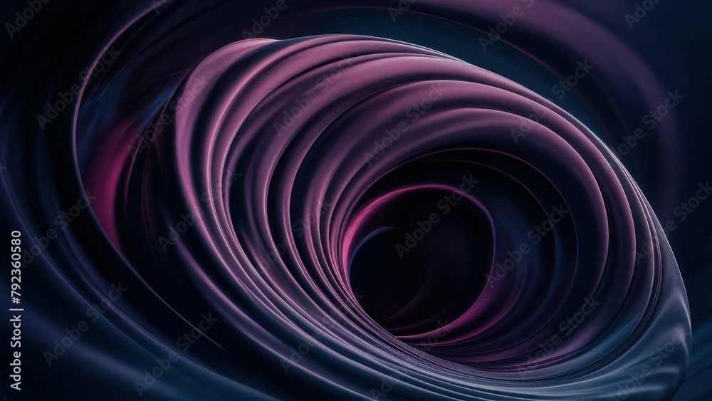Purple Velvet Ripples Abstract Smooth Motion Waves Background