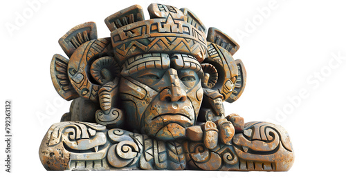Olmec god Earthquake God (Represented as a were-jaguar, this deity was associated with earthquakes and the underworld.)