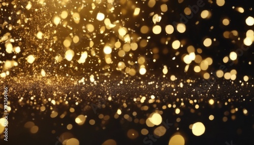 'flare light Golden effect. glittering Gold black glare shimmer glowing magic sparkling sparks glitter particles confetti trace tail shining comet glistering trail shine co'