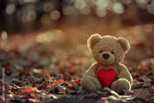 Heartwarming teddy bear