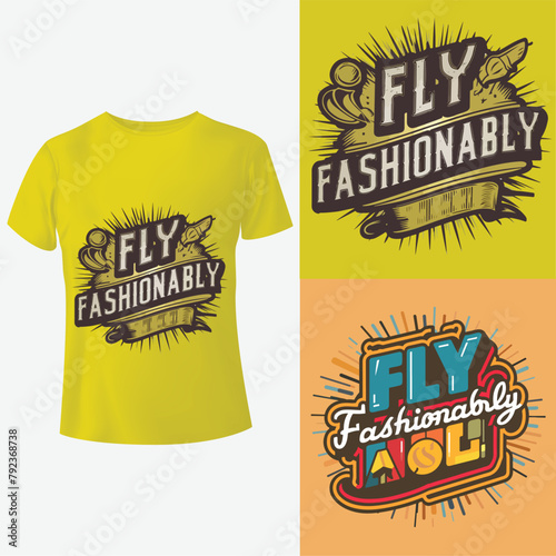 Fly fashionably tees T-Shirt