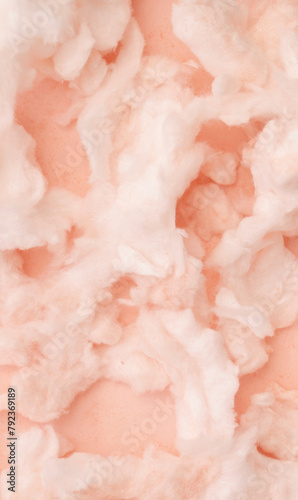 pink cotton candy background. ピンク色の綿あめの背景素材