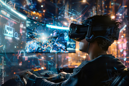 VR Experiences: Immerse Yourself in Another World © EliteStock