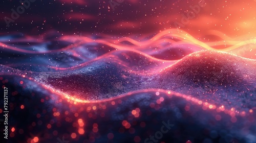 Neon backgrounds used to convey a specific mood or message.illustration image