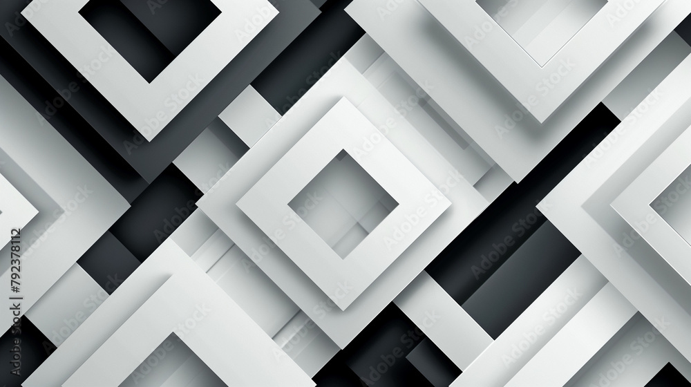 Abstract background of black and white geometric shapes Abstract background of black and white geometric shapes