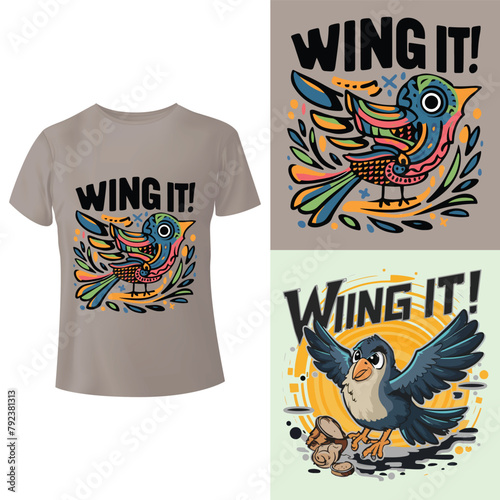 Wing it!  T-shirt