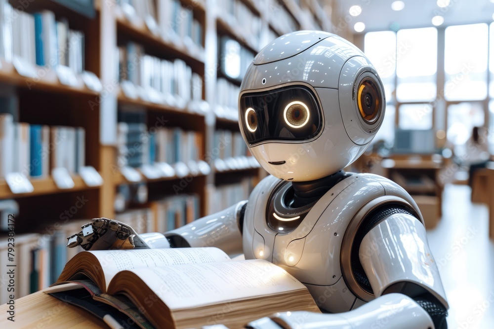An AI tutor app on a smartphone, providing personalized learning support An AI tutor app on a smartphone, providing personalized learning support