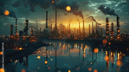Technologies, oil refinery. Generative AI.