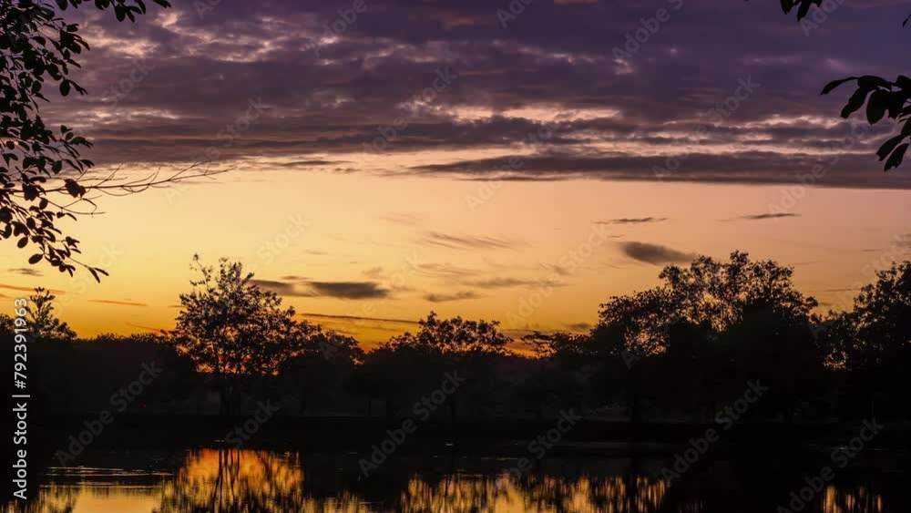 4k Time-lapse, View of Colorful dramatic sky sunset or sunrise with Moving clouds background on River, Time lapse sky with cloud in nature and travel concept. High quality video nature foottage, 4k Time-lapse, View of Colorful dramatic sky sunset or sunrise with Moving clouds background on River, Time lapse sky with cloud in nature and travel concept. High quality video nature foottage,