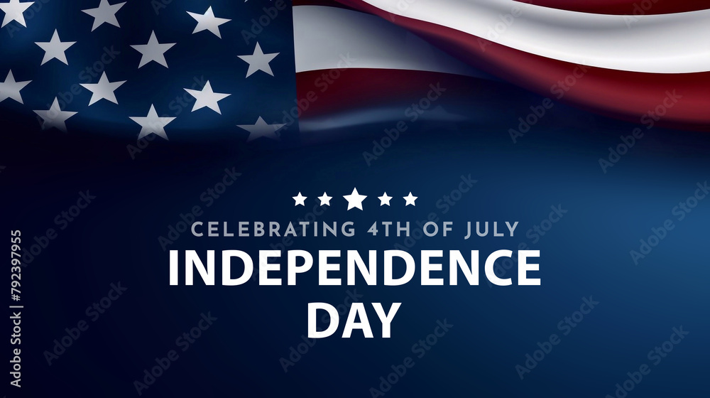 Happy independence day 4th of July background. US Independence Day Poster Design Happy independence day 4th of July background. US Independence Day Poster Design