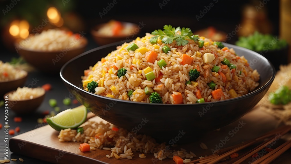 luxury fried rice luxury fried rice