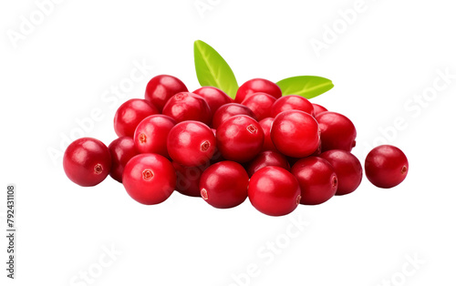 Petite Cranberry Sprouts Isolated On Transparent Background PNG.