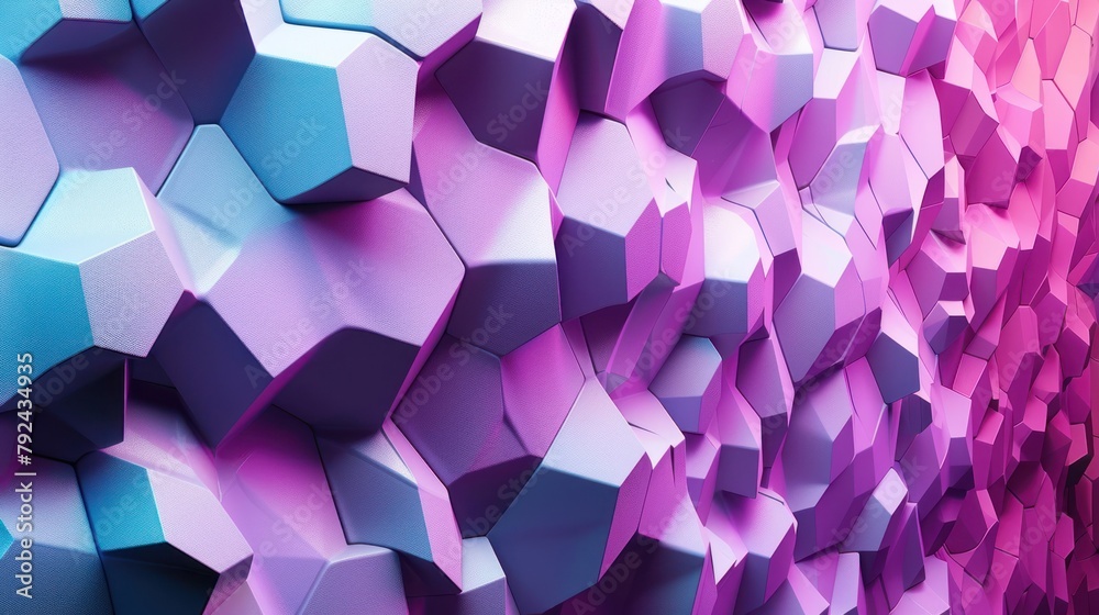 Abstract background 3d modern futuristic full color Geometric style