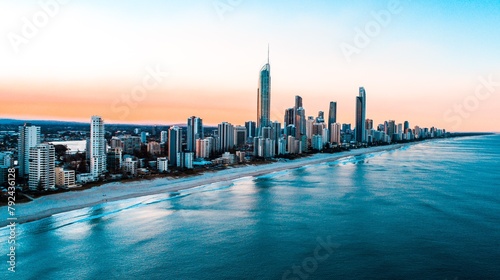 Gold Coast Drone Skyline © Sam