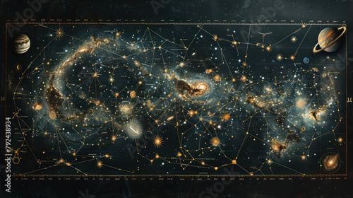 Map of the Solar System photo