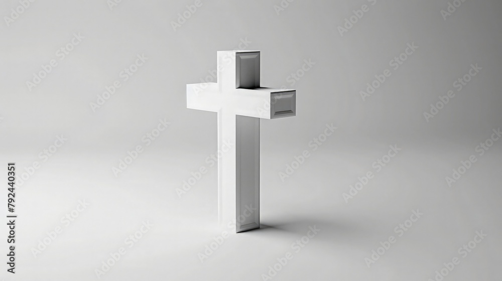 Christian religious background of a cross on a clean background. Religious background. Christian religious background of a cross on a clean background. Religious background.