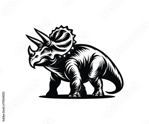 Triceratops Vector © Pixes