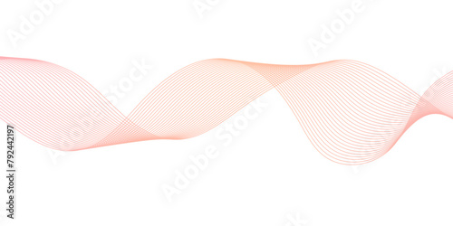 Abstract modern futuristic blend pink line energy sound waves technology concept background. colorful wave line in vector business texture. Pattern line blend curve flow futuristic background.