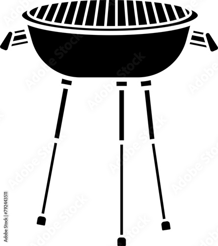 BBQ Grill Vector Illustration