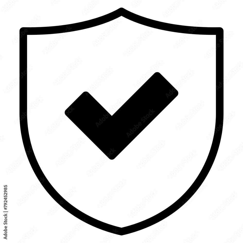 shield with checkmark icon