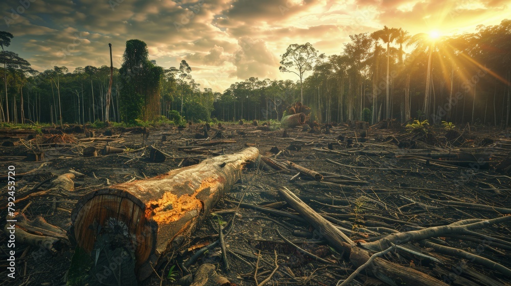 A reflection on global warming. The problem of deforestation.Cause of greenhouse gases. A reflection on global warming. The problem of deforestation.Cause of greenhouse gases.