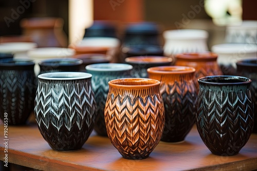Handcrafted Ceramic Patterns for Elegant Pottery Website Headers