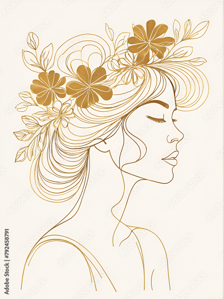person with flowers person with flowers