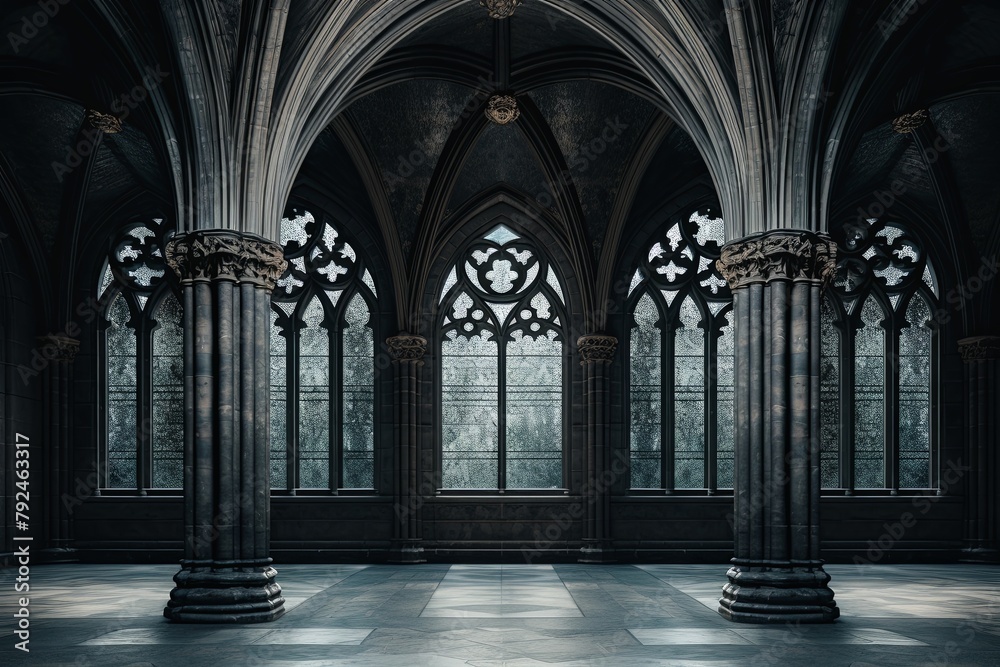 Gothic Revival Social Media LinkedIn Banners Inspired by Architectural Splendor