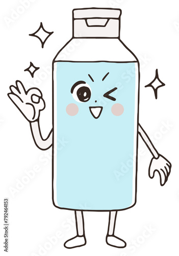 化粧水のキャラクター
