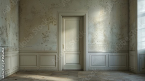 interior with door AI generated