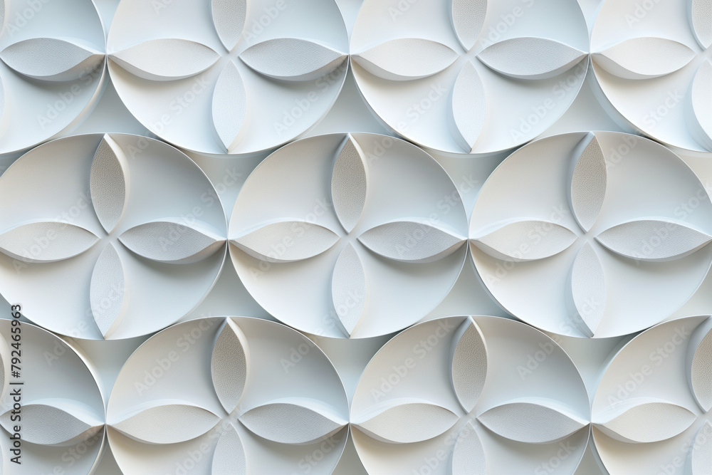 Sophisticated abstract 3d pattern. Japanese and Scandinavian style. Background image. Created with Generative AI technology. Sophisticated abstract 3d pattern. Japanese and Scandinavian style. Background image. Created with Generative AI technology.