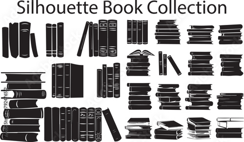A Lot of Silhouette Book Collection