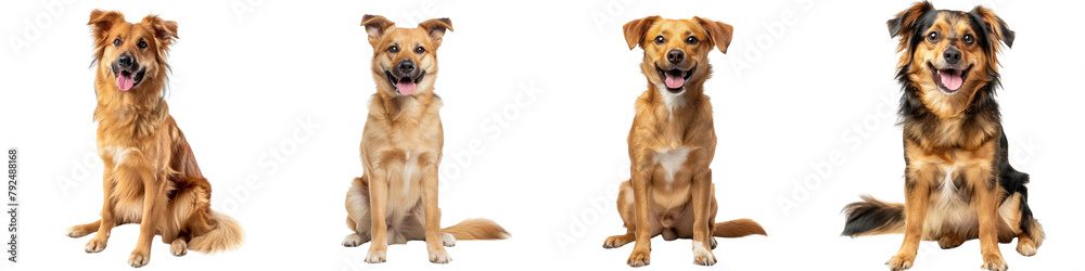 Dog PNG set - sitting photo of happy Sarabi dog transparent background Dog PNG set - sitting photo of happy Sarabi dog transparent background