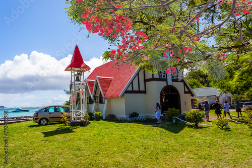 Eglise mythique de Cap Malheureux, île Maurice 
