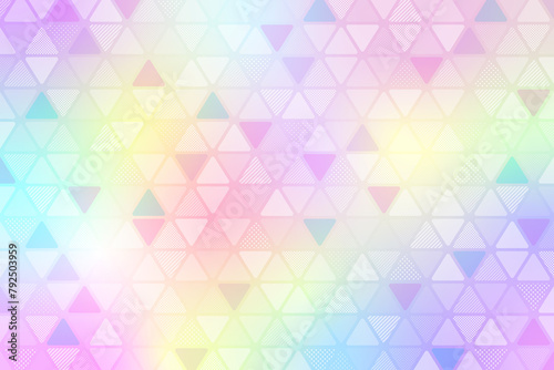 背景素材 虹色 ピンク グラデーション バックグラウンド カラフル 三角パターン ドット ストライプ