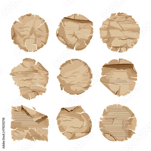 close-up view of aged documents with faded ink