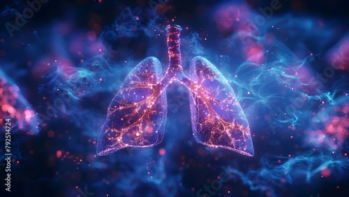 D Rendering: Medically Accurate Visualization of Lung Cancer Diagnosis and Anatomy. Concept Medical Imaging, Lung Cancer Diagnosis, 3D Rendering, Anatomy Visualization, Healthcare Technology