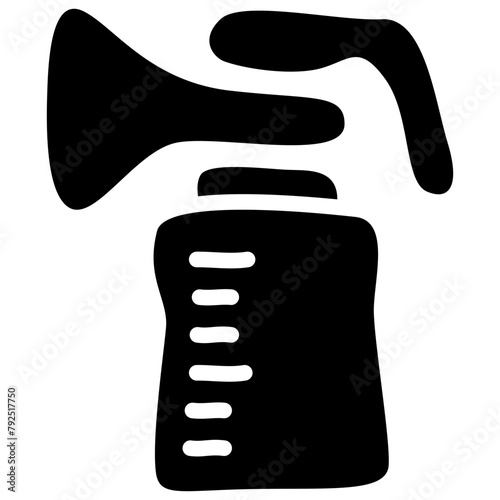 Breastpump Glyph Icon