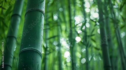 bamboo tree in forest