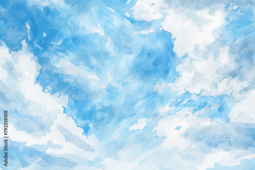 cloudy sky watercolor background cloudy sky watercolor background