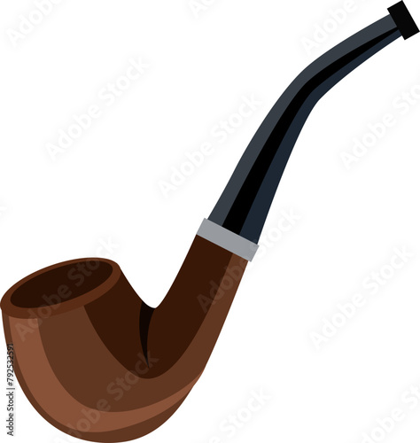 Smoking pipe icon