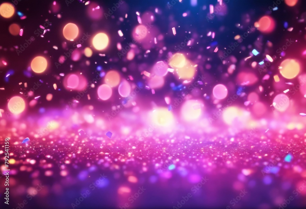 'neon confetti explosion tiny background sparkles bokeh particles swirl Magical generative ai space galaxy nebula star universe sky night astronomy supernova cosmos light science fantasy planet s'