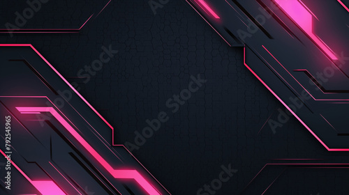 background with pink lines and a pink and black color scheme © kitti