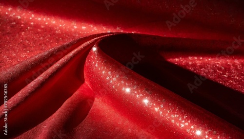 赤いエレガントな布の背景素材