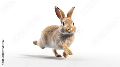 Adorable Bunny: Studio Portrait of Cute Rabbit, Isolated on Transparent Background   © Devian Art