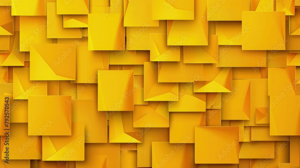 abstract yellow designed paper cut in square shape abstract background abstract yellow designed paper cut in square shape abstract background