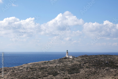 Leuchtturm auf Prasonisi bei Rhodos photo